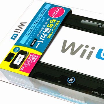 充電スタンド対応 もち肌カバー for WiiU GamePad」フォトレビュー 