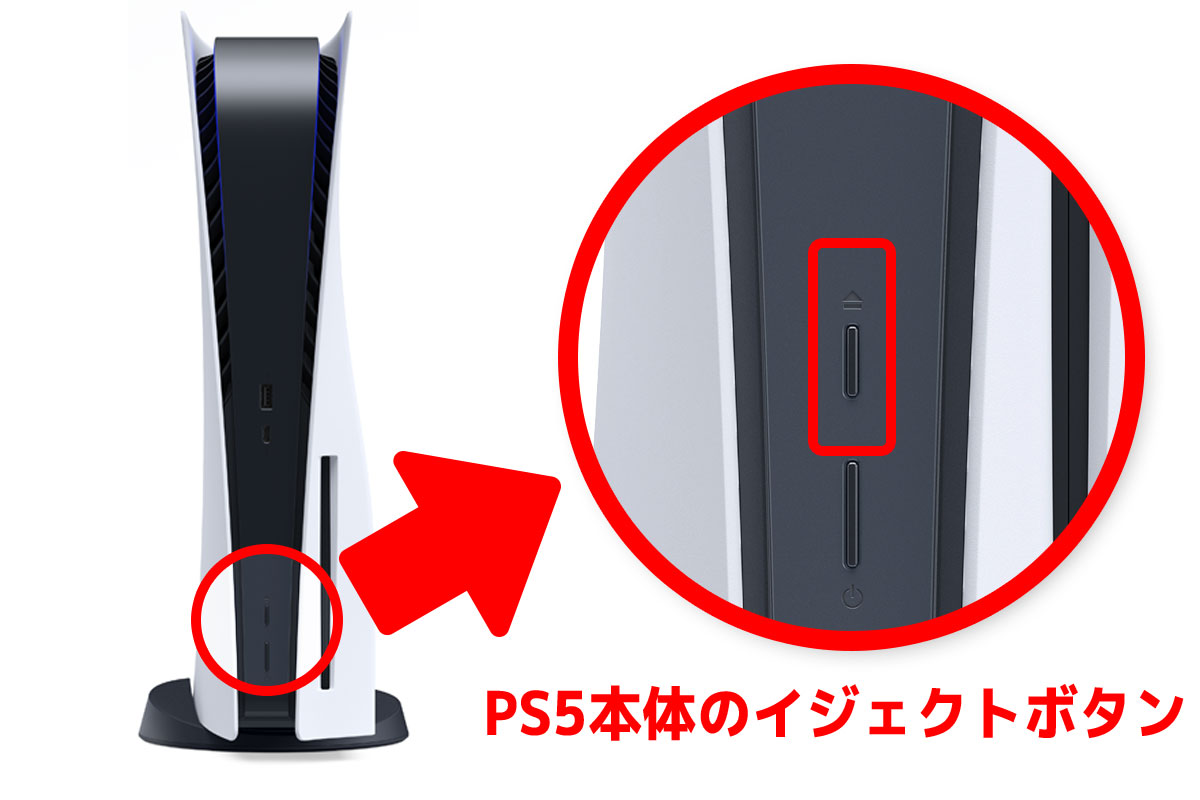 画像で解説】PS5 ディスクを入れる向き､入れ方､取り出し方 | スターミント
